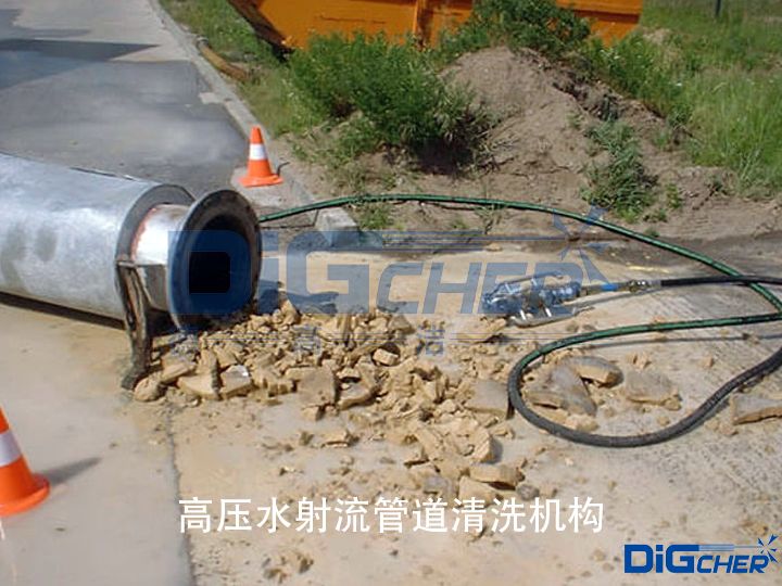 高壓水射流管道清洗機構(gòu)