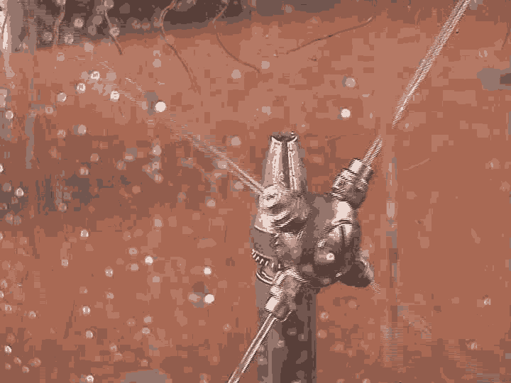 高壓水反應釜清洗執(zhí)行機構