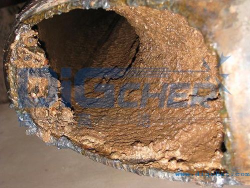 磷化管線清洗前